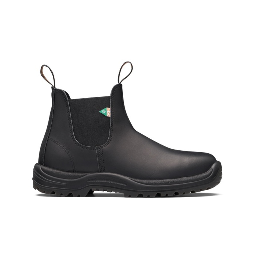 Blundstone Black Leather Work & Safety Boots #163